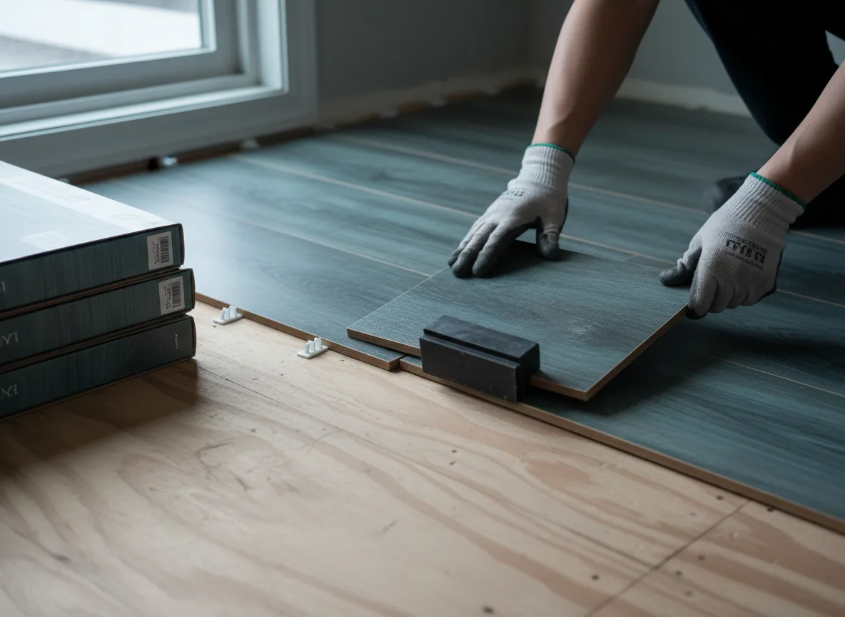 Luxury Vinyl Plank Installation company in Riverdale, ND